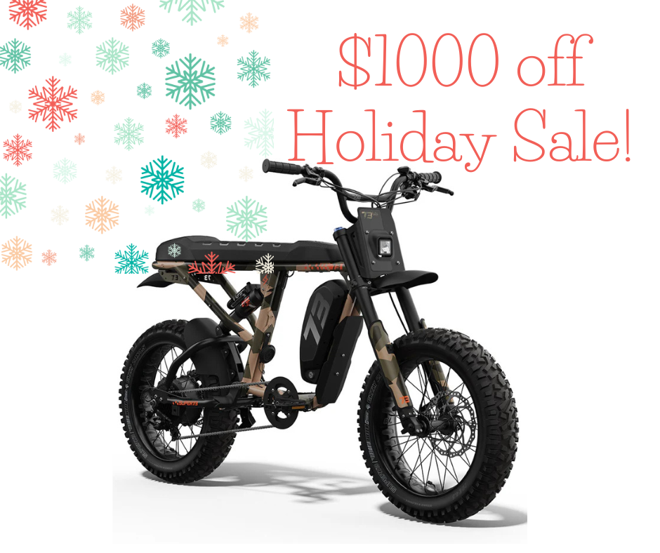 SUPER73-R Adventure Series LE- Timberstrike