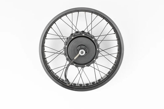 Rear Wheel/Motor Assembly -Satin Black, no liner