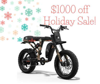 SUPER73-R Adventure Series LE- Timberstrike